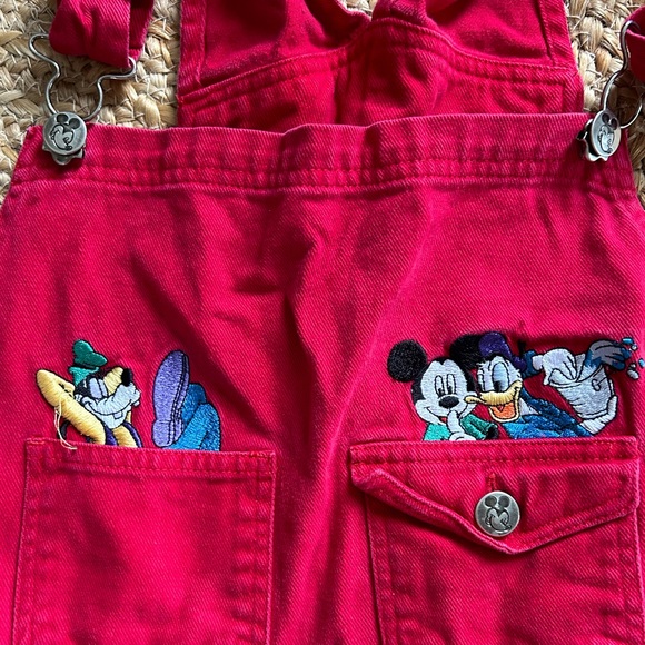 *SOLD* Vintage Disney Character Utility Overalls (Womens) - Picture 3 of 5